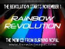 Burning Nopal's new CD "Rainbow Revolution" Coming November 1st! and website link.